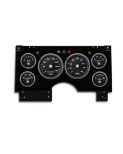 1994-1997 Chevrolet-GMC S10 - S15 Truck / Blazer - New Vintage USA 6 Gauge Performance Series Package - 140 MPH Programmable Speedometer with Tachometer, Oil Pressure, Water Temp, Fuel and Volt Meter - Black