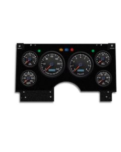 1994-1997 Chevrolet-GMC S10-S15 Truck / Blazer - New Vintage USA 6 Gauge Aviator Series Package - 240 KPH Programmable Speedometer with Tachometer, Oil Pressure, Water Temp, Fuel and Volt Meter - Black