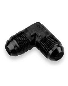 Earls -8 90 Degree Black Aluminum Elbow