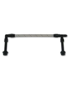 Earls -6 BLACK/STAINLESS DUAL FEED Holley Dominator