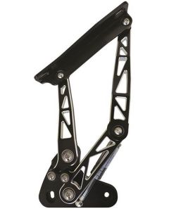 1967-1972 Chevy Truck Hood Hinges,  With Cutouts - Silverline












)