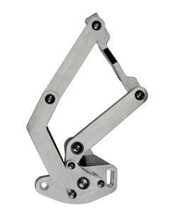 1964-1966 Chevy Truck Hood Hinges, Plain - Machine Finish







)