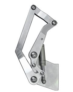 1955-1957 GM Truck Billet Hood Hinges, Plain, Machined Finish 







)