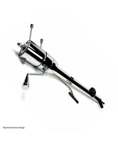 1960-1966 Chevy Truck Ididit Tilt Steering Column, AT Column Shift, Rack And Pinion Steering, Chrome