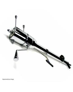 1967-1972 Chevy Truck Ididit Tilt Steering Column, AT Column Shift, Rack And Pinion Steering, Chrome