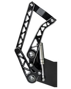 1955-1957 GM Truck Billet Hood Hinges, Cutout Silverline







)