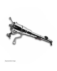 1973-1978 Chevy Truck Ididit Tilt Steering Column, AT Column Shift, Black Powdercoat Finish