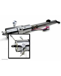 1973-1978 Chevy Truck Ididit Tilt Steering Column, AT Column Shift, Paintable Steel