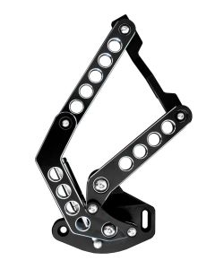 1960-1963 Chevy Truck Billet Hood Hinges, Holes Silverline







)