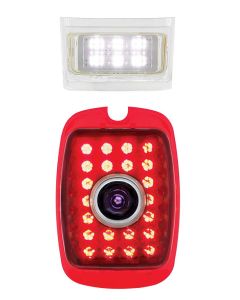 1940-1953 Chevy Truck LED Tail Light Lens With Blue Dot- Left