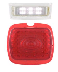1940-1953 Chevy Truck LED Tail Light Lens- Left