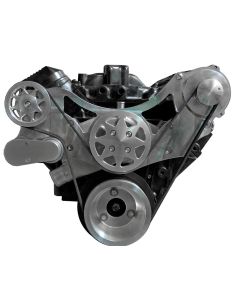 Front Drive System, Big Block Chevy, Machine finish, NO AC & NO Power Steering


