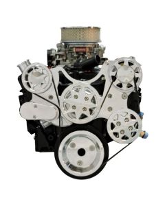 Front Drive System, Small Block Chevy, Polished, NO AC & NO Power Steering












)