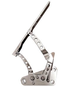 1973-1980 Hood Hinges, Chevy Truck, With Holes - Polished









)