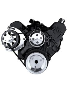 Small Block Chevy Alternator Bracket Kit No Power Steering Polished









)