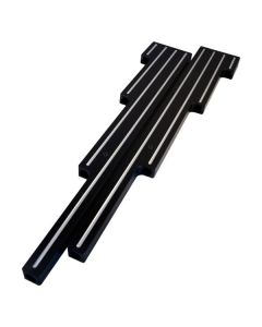 Spark Plug Wire Looms For 8 & 8.5mm Sparkplug Wires Machine Finish Aluminum









)