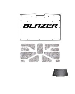 1981-1991 Blazer Under Hood Cover, Quietride AcoustiHOOD, 3-D Molded, Blazer Logo