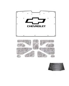 1981-1991 Blazer Under Hood Cover, Quietride AcoustiHOOD, 3-D Molded, Bowtie Logo