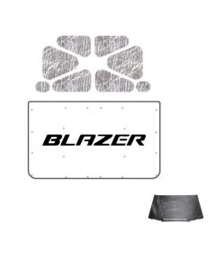 1973-1980 Blazer Under Hood Cover, Quietride AcoustiHOOD, 3-D Molded, Blazer Logo
