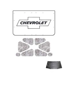 1973-1980 Blazer Under Hood Cover, Quietride AcoustiHOOD, 3-D Molded, Bowtie Logo