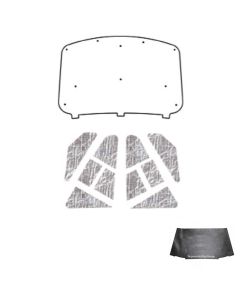 2014-2015 Chevy Silverado Under Hood Cover, Quietride AcoustiHOOD, 3-D Molded, Smooth