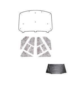 2014-2015 GMC Sierra Under Hood Cover, Quietride AcoustiHOOD, 3-D Molded, Smooth