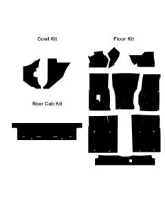 1999-2006 Chevy-GMC Truck QuietRide, AcoustiShield Insulation Kit, Crew Cab-Complete Kit