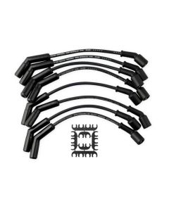 2001-2004 GM/Chevy 3/4 And 1Ton 8.1L Custom Fit Extreme Heat Ceramic Boot Plug Wires Black