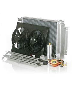 1955-1959 Chevy-GMC Truck/Suburban/Panel Delivery Be Cool Radiator Module, Automatic Transmission-Natural
