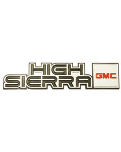 1981-1987 GMC Truck Dash Emblem-High Sierra