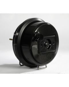 Chevy-GMC Truck Carbon Fiber Brake Booster 9 inch With Black Anodized Outer Rings And Hidden Hardware