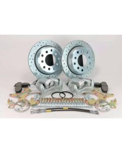 1988-1998 Chevy-GMC C1500, 92-00 TAHOE/SUBURBAN Legend Series HP Rear Disc Brake Conversion-13" Rotors,  2WD, 5-Lug With 10 Bolt Rear And OE 11" Drums
