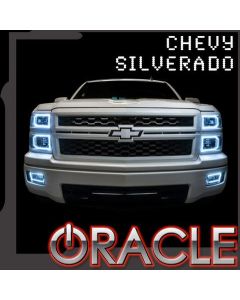 2014-2015 SIlverado SMD Blue Halo Kit for Foglights (1530-002) by Oracle Lighting®