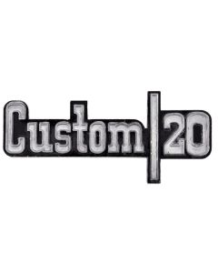 1973-1976 Chevrolet CUSTOM 20 Front Fender Emblem
