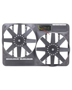 2000-2004 Chevy-GMC Truck Dual Electric Fan Assembly 5500 CFM, Direct Fit For Models With 27.5" Radiator Core-Flex-a-lite