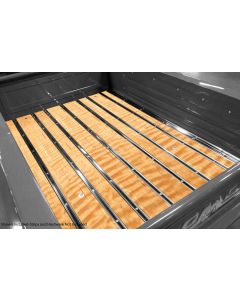 1954-1955E  Chevy-GMC Longbed Stepside 89" Drilled Curly Maple Bed Wood
