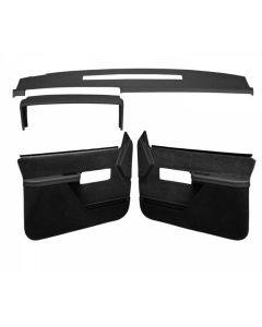 1990-1994 Chevy-GMC Truck Interior Accessories Kit-Dash Cover, Instrument Panel Cover And Door Panels-Full Power