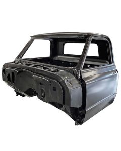 1969-1971 Chevy Truck Cab Assembly, Big Window, High Hump Floor, Without Factory AC, Vented LH B-Pillar, Without Cargo Light