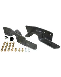 1963-1972 Chevy-GMC  Truck Rear Frame C-Notch Kit, Heavy Duty 3/8 Steel