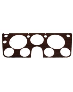 1967-1968 Chevy-GMC Truck Instrument Panel Bezel Woodgrain Applique For Panel With Gauges