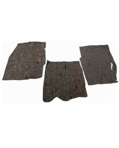 1960-1966 Chevy-GMC Truck Firewall Pad Jute-High Tunnel