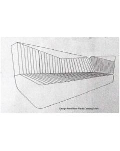 1955L-1959 Chevrolet Truck Door Panels, Vintage Vertical Pleated Angled Insert-Vinyl