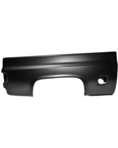 1979-1980 Chevy-GMC Truck Bed Side Panel, Shortbed-With Square Fuel Filler Hole-Right