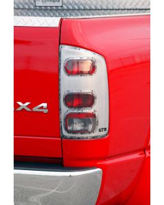 1999-2002 Chevrolet Silverado, All, Pro-Beam Taillight Cover, 2 Pc., Platinum