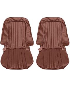 1971-1972 Blazer/Pickup Utility Bucket Seat Covers, Front-For Plastic Back Panels
