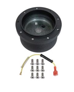 1967-1994 Chevy-GMC Truck Lecarra Nine Bolt  Steering Wheel Adapter Billet Aluminum-Black