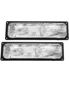 1994-1999 Chevy-GMC Truck-Suburban-Tahoe-Blazer-Yukon Crystal Clear Parking Light Assemblies