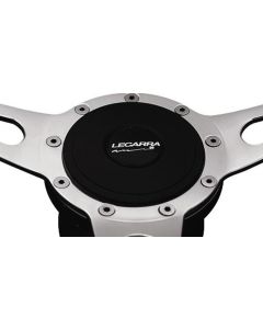 1949-1994 Chevy-GMC Truck Lecarra Steering Wheel Horn Cap, Black -Single Contact