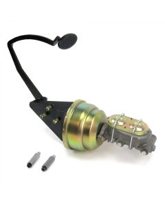 Pwr Brake Kt 8 Dual Dsc/Dsc Sm Oval Black Pad 55-59