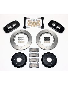 1999-2018 Silverado 1500-Sierra 1500 Wilwood AERO6 Front Brake Kit, 6 Lug-6 Piston Black Calipers, 14.25" Rotors
